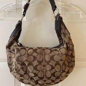 Coach Bag Coach Purse Signature Coach Canvas Boho Brown Soho Bag